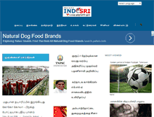 Tablet Screenshot of indosri.com